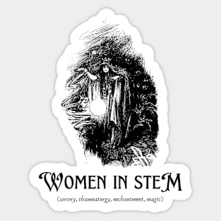 Women in STEM Sticker